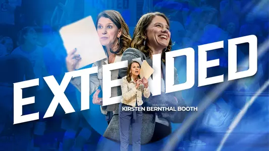 Creighton Announces Long-Term Contract Extension For Volleyball Coach Kirsten Bernthal Booth Image