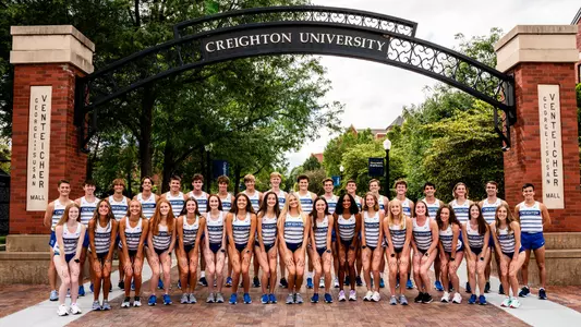 2023-24 Creighton Cross Country & Track Team Photo