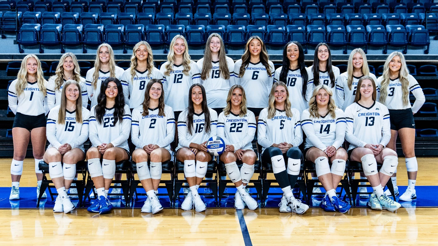 2024 Creighton Volleyball Team Photo