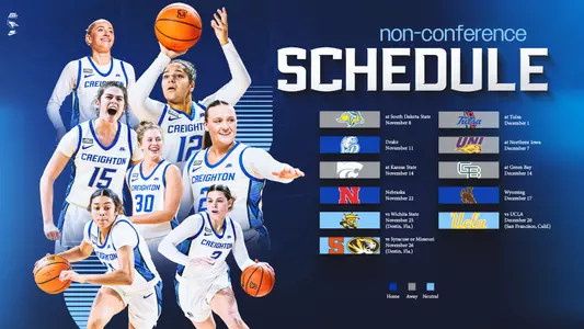 WBB Non-Conference Schedule 2024-25