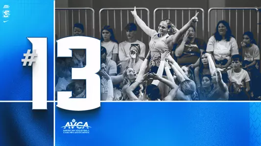 Volleyball 10th in RPI; 13th in AVCA Poll This Week Image
