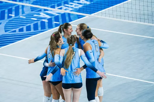 Volleyball Sets BIG EAST Record; Clinches #1 Seed in Sweep of St. John's