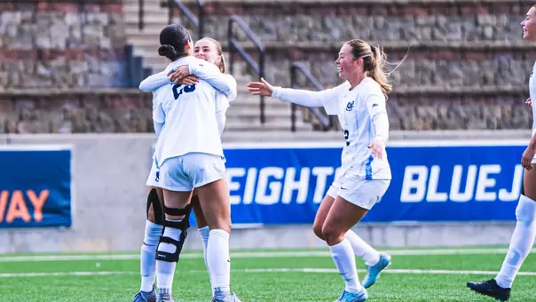 Women's Soccer Celebration