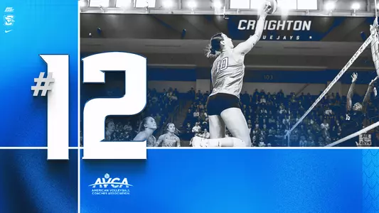 Volleyball Stays 12th in AVCA Poll; Climbs to No. 8 in RPI Image