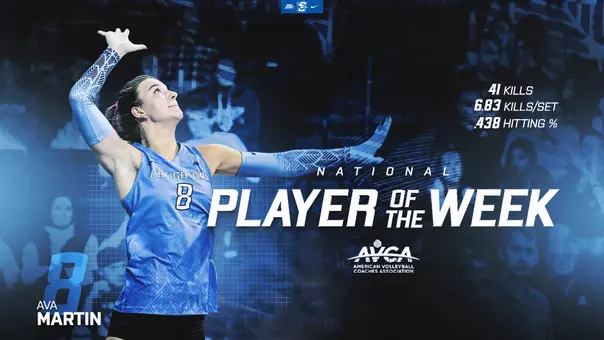 Ava Martin National Player of the Week