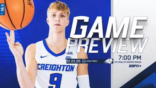 Creighton vs. Utah Tech preview graphic