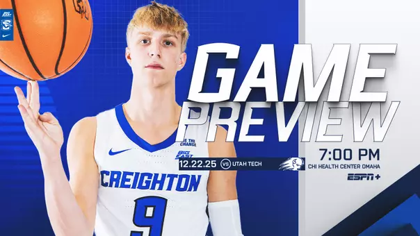 Creighton vs. Utah Tech preview graphic