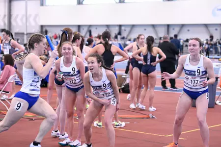 Creighton's relay team.