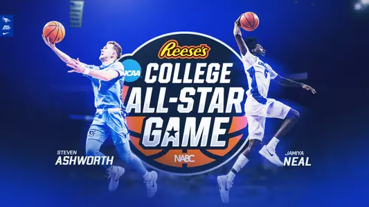 Jamiya Neal and Steven Ashworth NABC All-Star Game