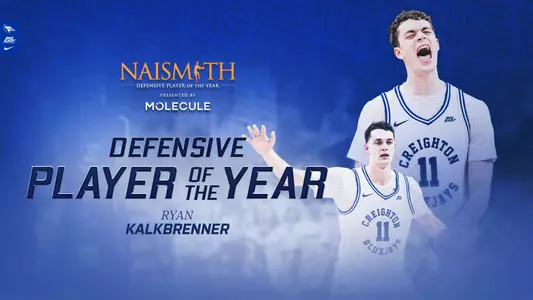 Kalkbrenner - Naismith Defensive Player of the Year Award