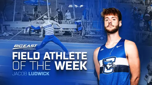 Jacob Ludwick BIG EAST Field Athlete of the Week