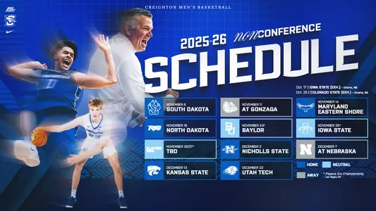 2025-26 Non-Conference Men's Basketball Schedule