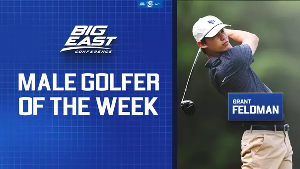 Grant Feldman BIG EAST Golfer of the Week
