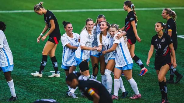 Creighton team celebration