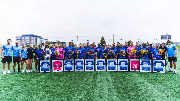 Women's Soccer Senior Day Shot