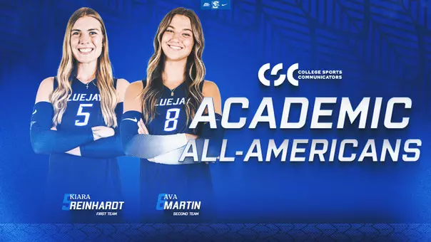 Volleyball Academic All-Americans Martin & Reinhardt