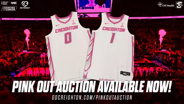 2026 Pink Out Auction graphic