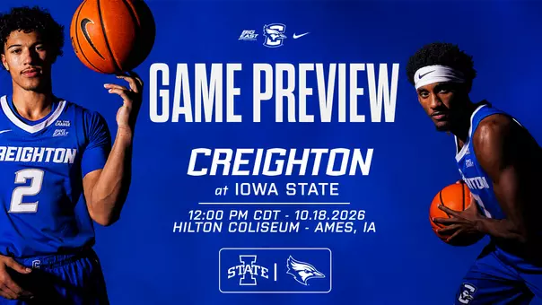 Creighton MBB vs. Iowa State Preview graphic