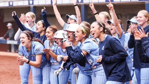 Softball Team Celebration