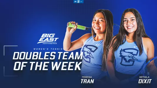 Dixit and Tran BE Doubles Team of the Week