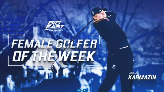 Julia Karmazin - BIG EAST Golfer of the Week