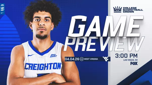 Creighton vs. West Virginia graphic