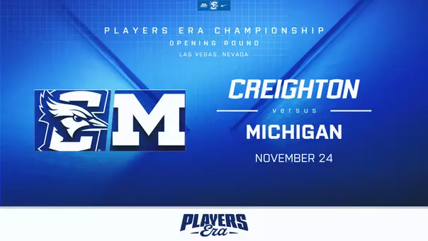 Creighton vs. Michigan graphic