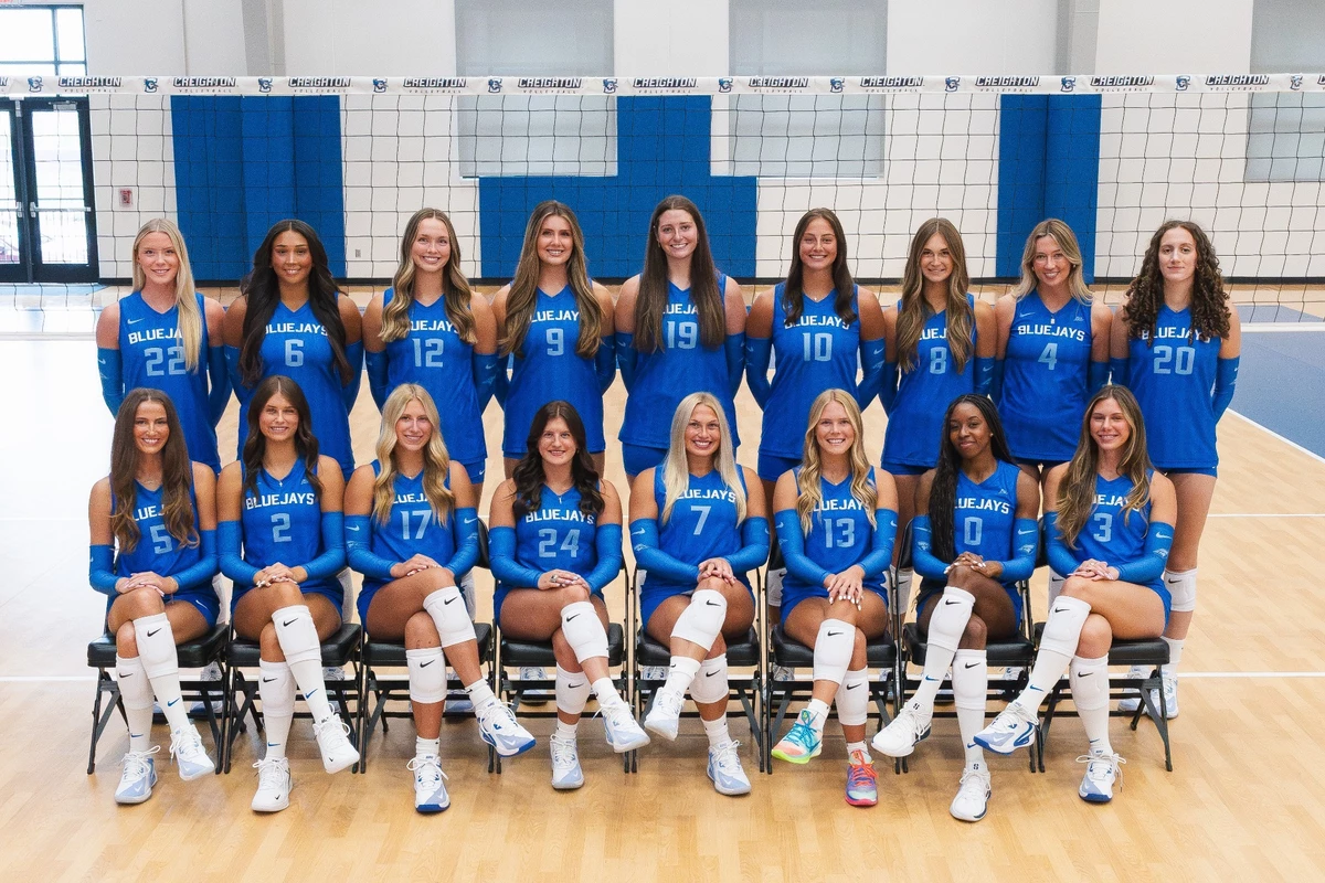 2026 Creighton Volleyball Team Photo