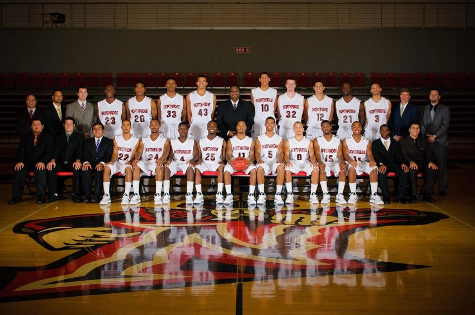 2011-12 CSUN MBB Team Photo