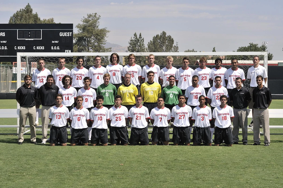 2008 Men's Soccer Team Photo