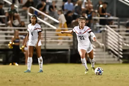 CSUB Women's Soccer took the field against CSUN in their Big West home opener.  CSUB took the match 3 to 1 with all 3 goals coming in the second 45 minutes.