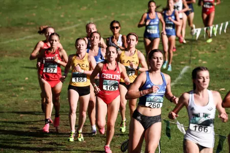 Cal Poly hosted the Big West Cross Country meet at Blacklake in Nipomo, CA. Photo by Owen Main