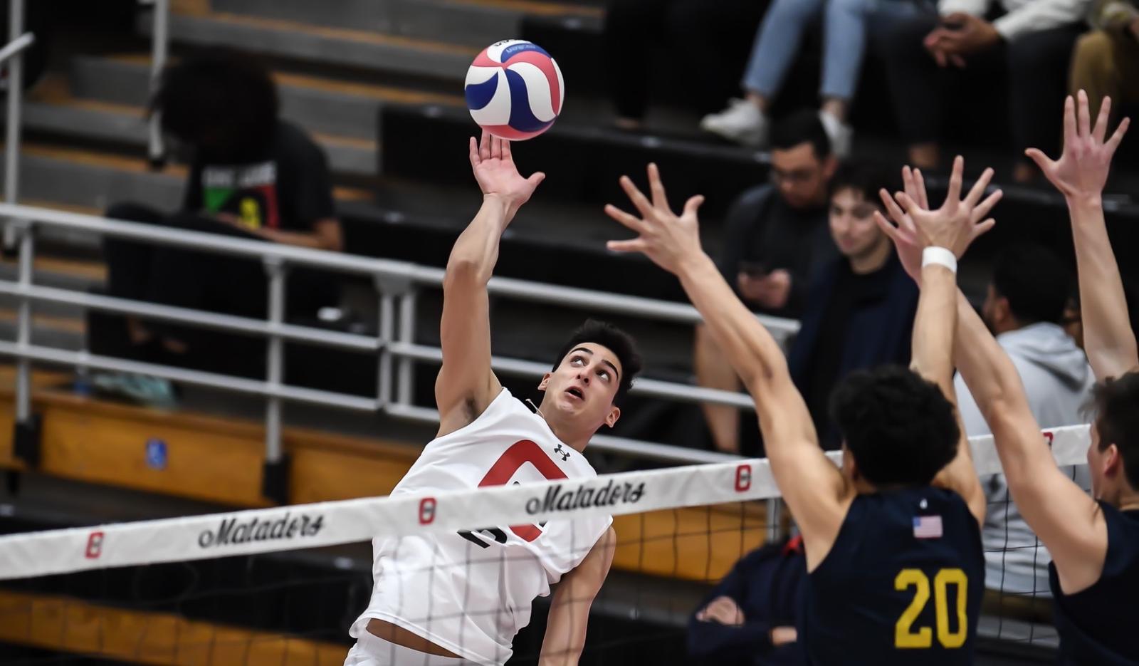 Visiting Vanguard Knocks Off CSUN in Straight Sets - CSUN Athletics