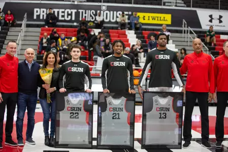 MBB Senior Night vs. Hawaii 3-2-23