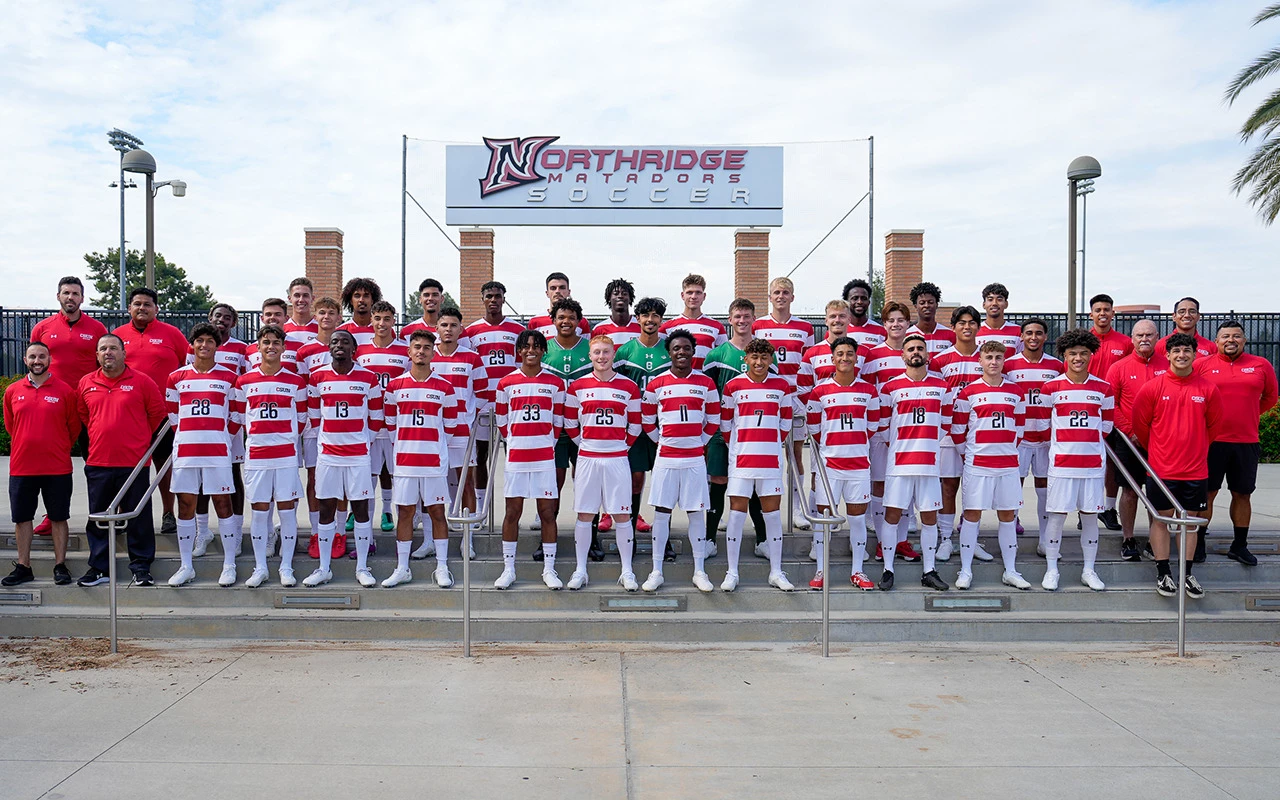 2023 CSUN Men's Soccer Team Photo
