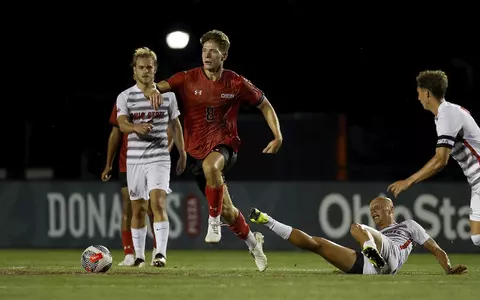 CSUN plays OSU on Thursday, August 24, 2023.