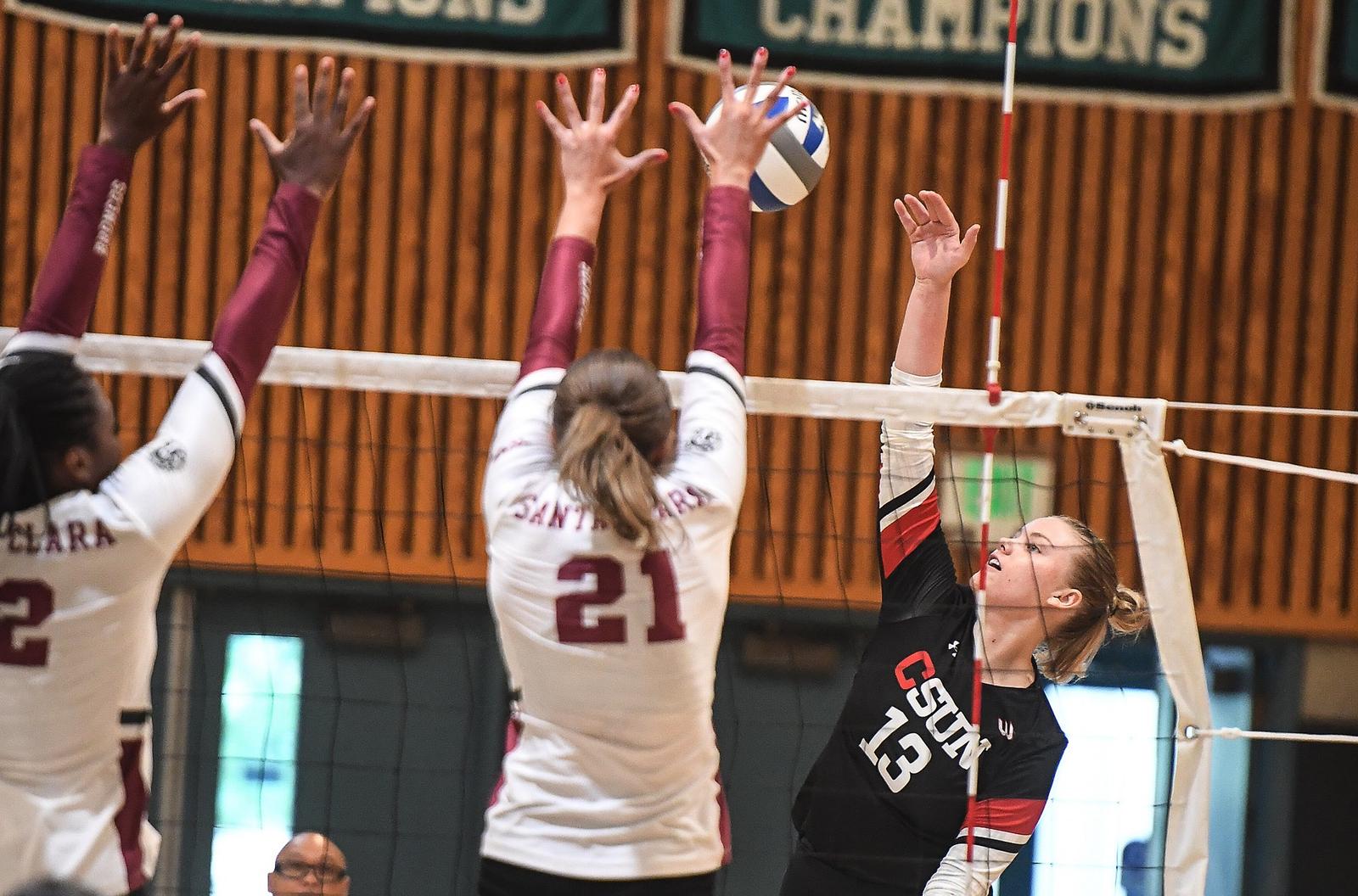 CSUN Drops Season Opener to Santa Clara in Five Sets - CSUN Athletics