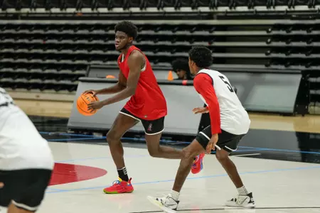 Bryan Ndjonga MBB Practice 9-25-23