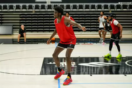 Bryan Ndjonga MBB Practice 9-25-23