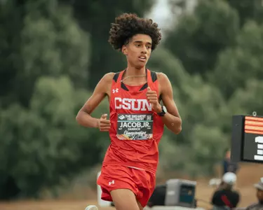 Darrick Jacob at 2024 Big West Championships