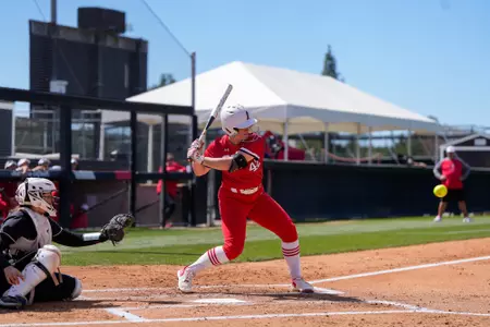 Shaylan Whatman preparing to hit the ball.