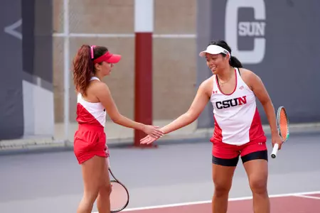 Victoria SantibaƱez Luna-Cindy Ung vs. SJSU 2-25-24