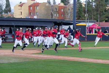 Baseball Team Walk Off vs. Nevada 3-3-24