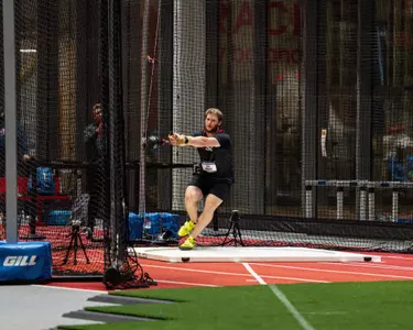 Trey Knight at NCAA Indoor Championships 3-7-24