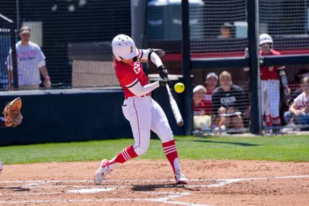 Jerzie Liana sending the ball flying.