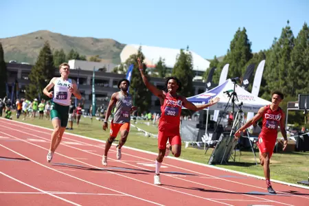 Chase Mars at 2024 Big West Championships 5-11-24