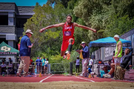 Dillon Peters at 2024 Big West Championships 5-11-24