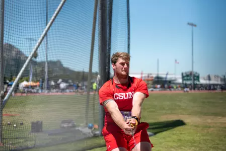Trey Hammer at 2024 Big West Championship 5-11-24