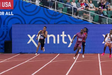 David Phillips, Jr. at the 2024 U.S. Olympic Team Trials