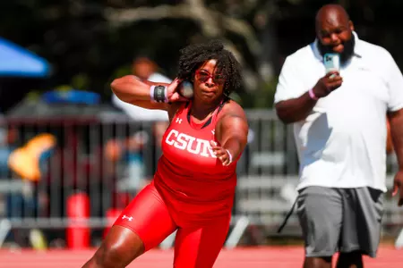 Amani Britton at Big West Championship 5-11-24